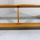Beech wooden wall rack / book shelf, 1960’s