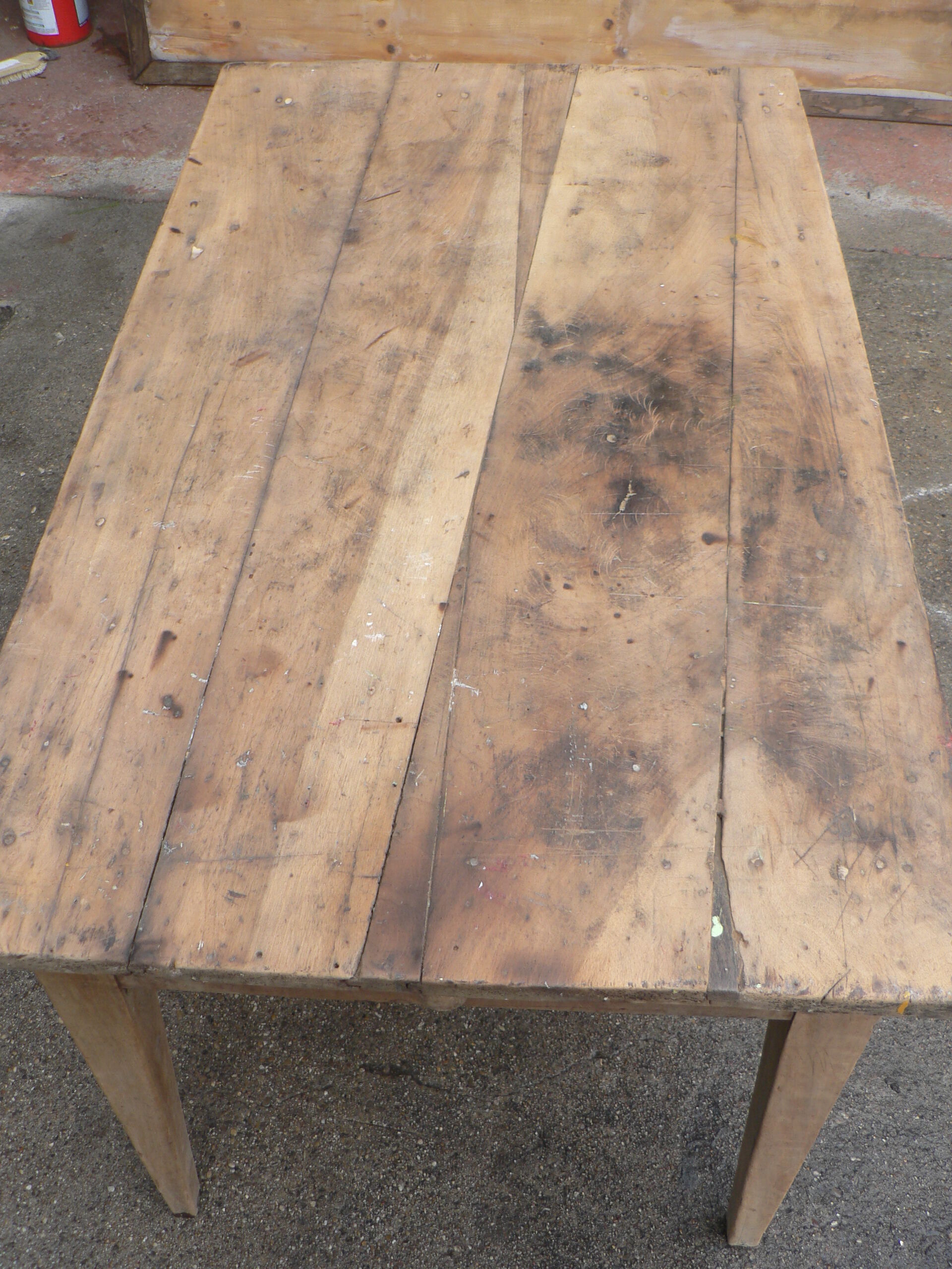 Farm drawer table