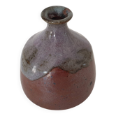 Petit Vase en céramique signé Montrond - Hauteur 9.5cm
