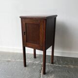 Edwardian pot cupboard / bedside cabinet in mahogany