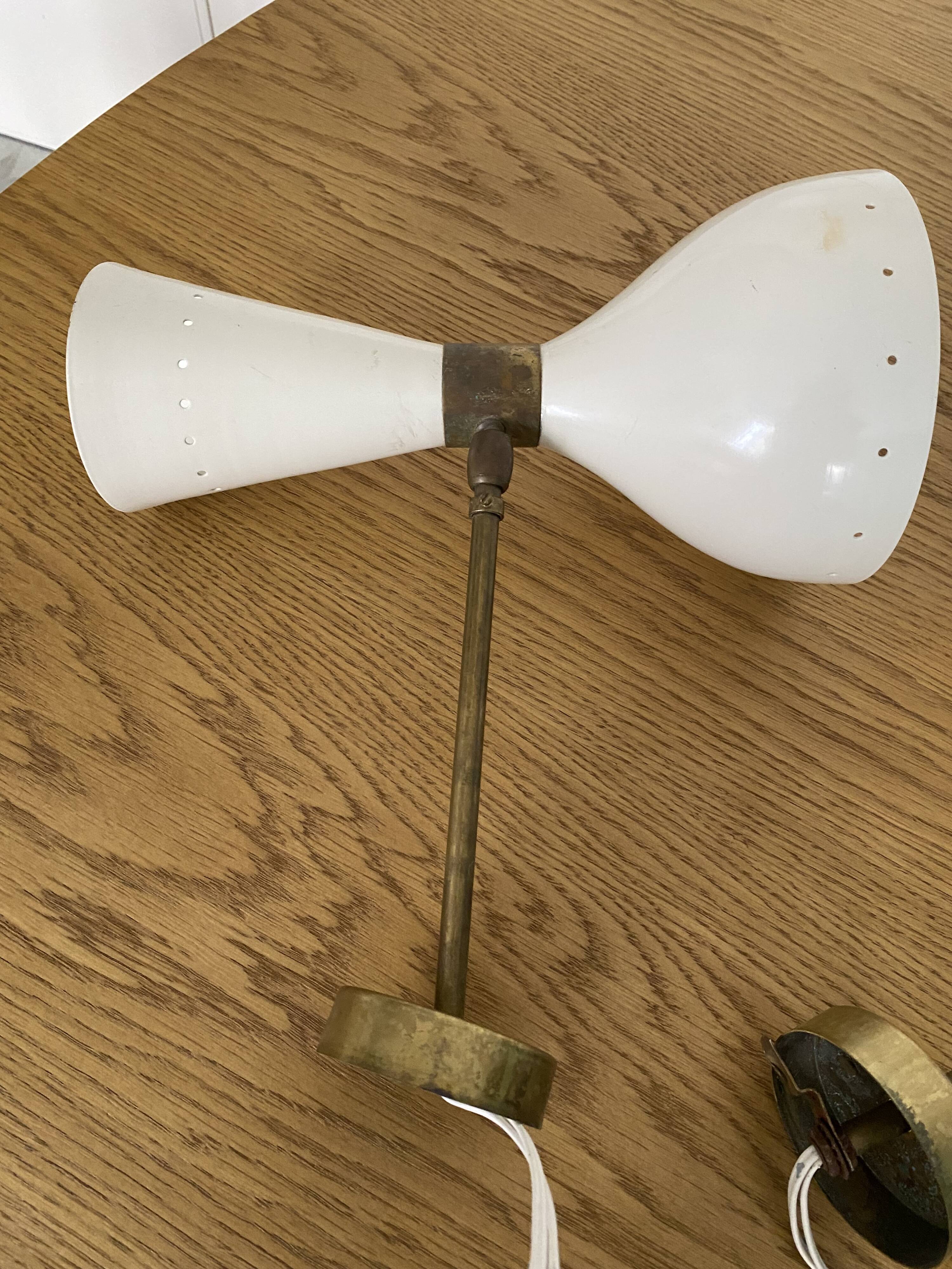 Appliques diabolo des années 50