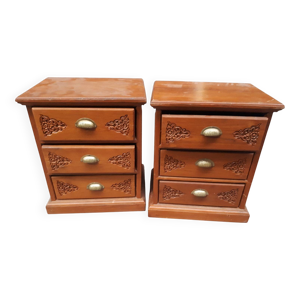 lot tables de chevet