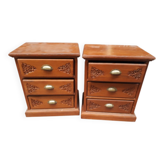 Lot tables de chevet