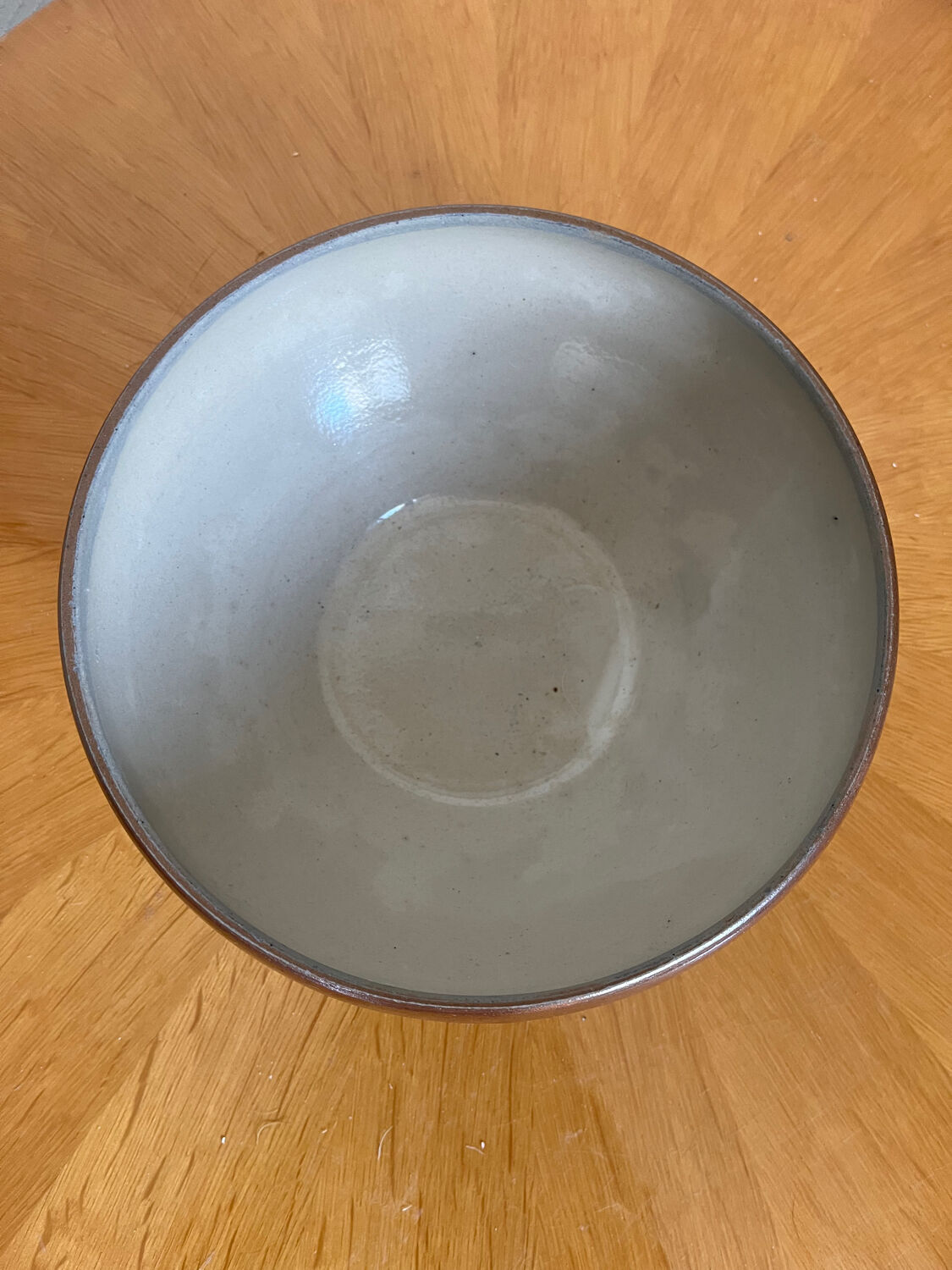 Saladier en grès Digoin vintage modèle 4