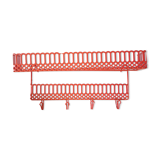 Wall shelf, vintage metal