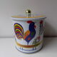 2 Metal boxes HB Henriot Quimper (16cm)