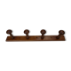 Portemanteau mural en bois vintage