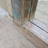 Burmese teak mirror