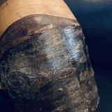 Pichet en bois sculpté 15cm