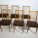 Mid-Century Teak Dining Chairs by WK Möbel, Set of 6, 1960s Design