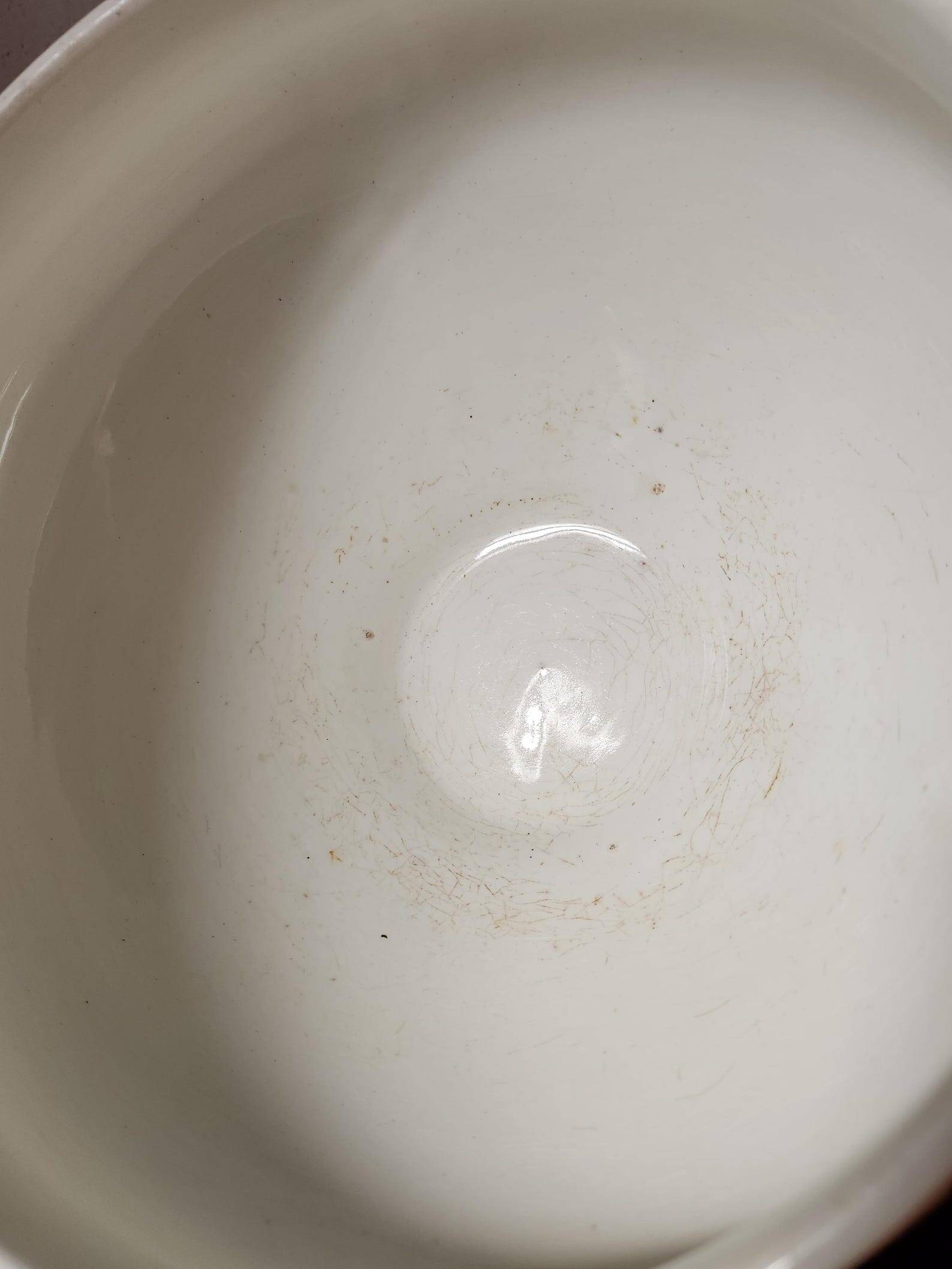 Dutch Tureen Petrus Regout Marines Series 1896 Maastricht Red Transferware