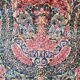 Antique Handmade Middle Eastern Kerman Rug 3.9' x 6.9' (120 cm x 211 cm), 1920s - 1L15
