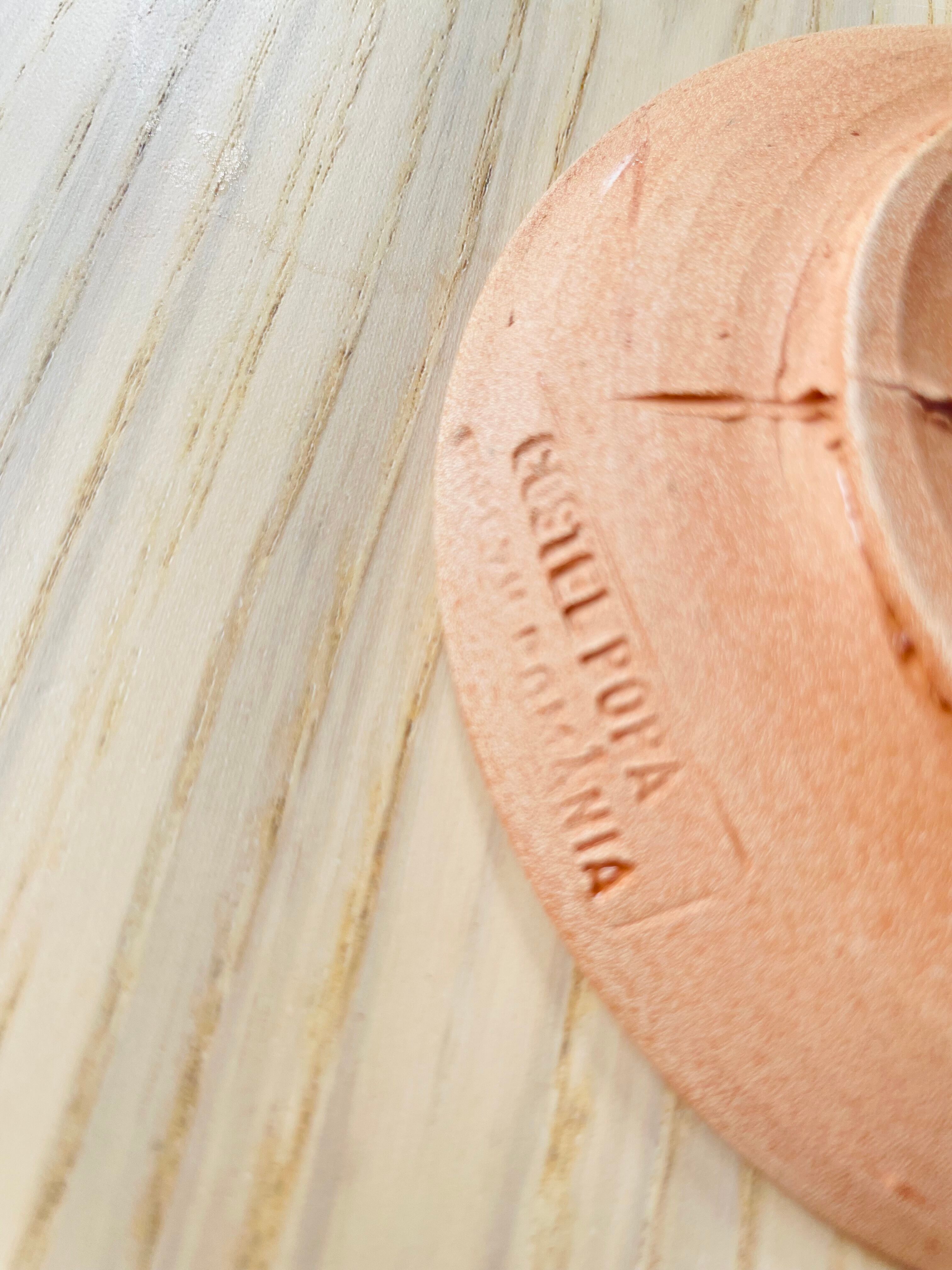 Assiette en céramique artisanat roumain