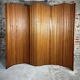 Paravent vintage 1950 rouleau en bois Ateliers Camus France