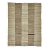 Kilim décoratif tribal contemporain 275 cm x 350 cm