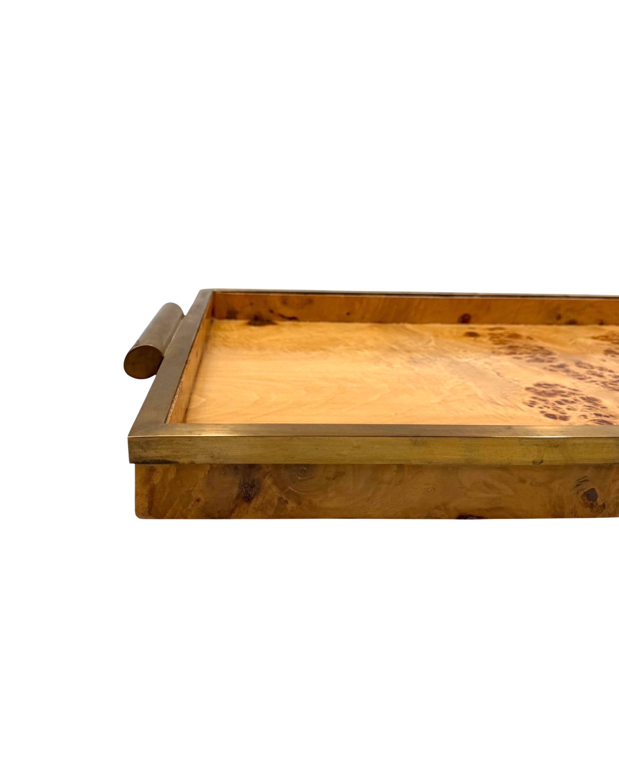 Hollywood Regency Lucite & Brass Picture Frame – In the Manner of Gabriella