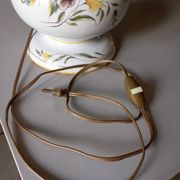 Lampe ancienne en faïence d'art de Rodez