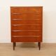 Vintage Danish chest of drawers | Teak | 6 drawers | 106 cm