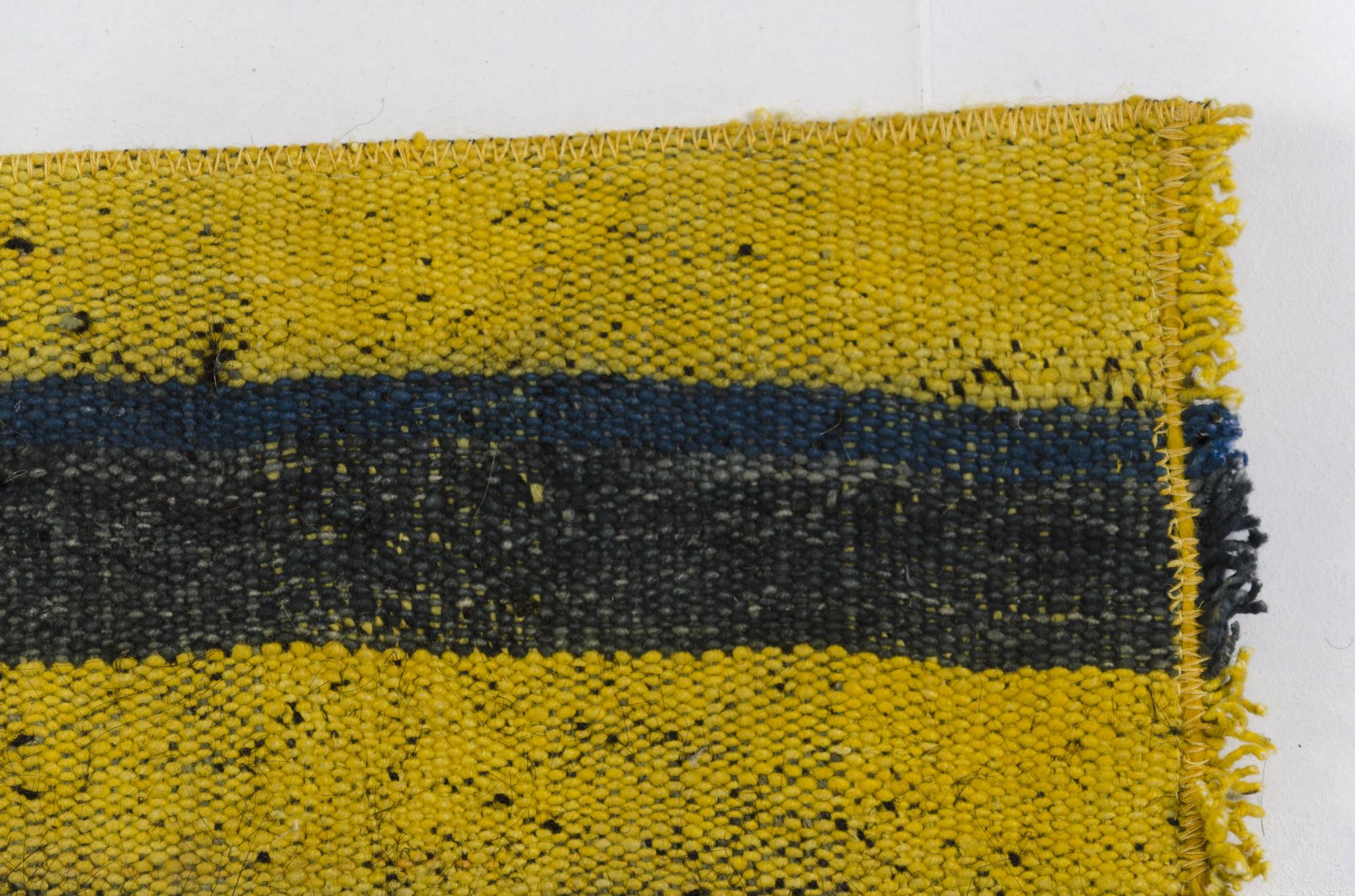 Vintage Stripe Wool Kilim Rug