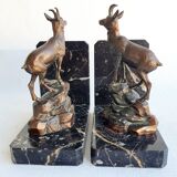 Marble book ends