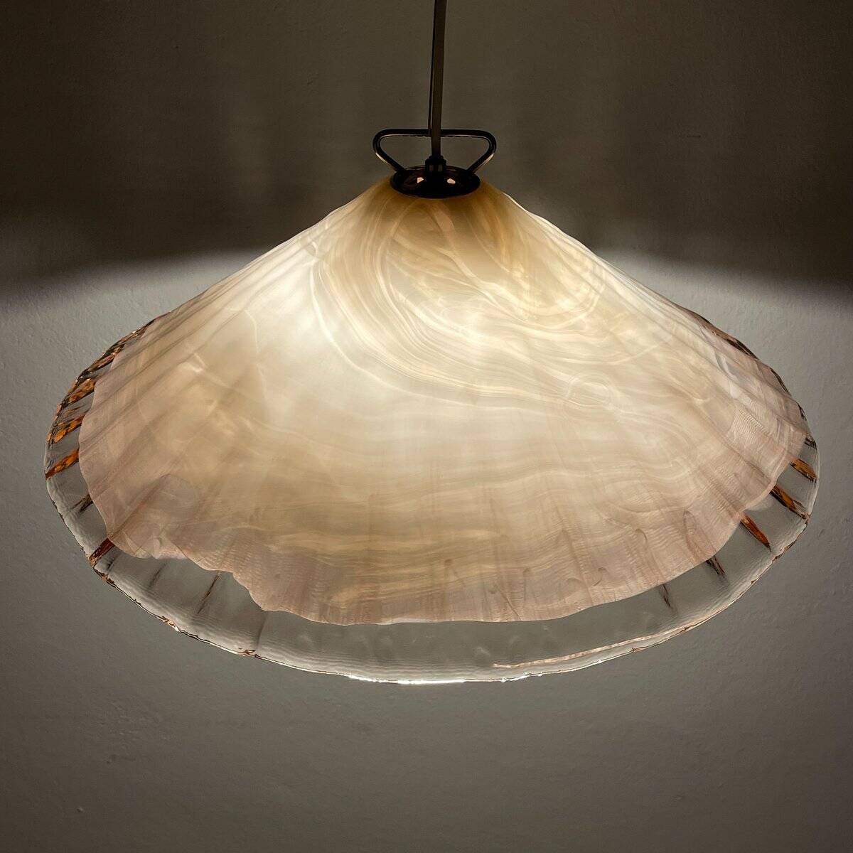 Vintage Murano Glass Pendant Light by La Murrina, Italy, 1970s