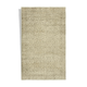 Handwoven vintage anatolian beige carpet 188 cm x 296 cm