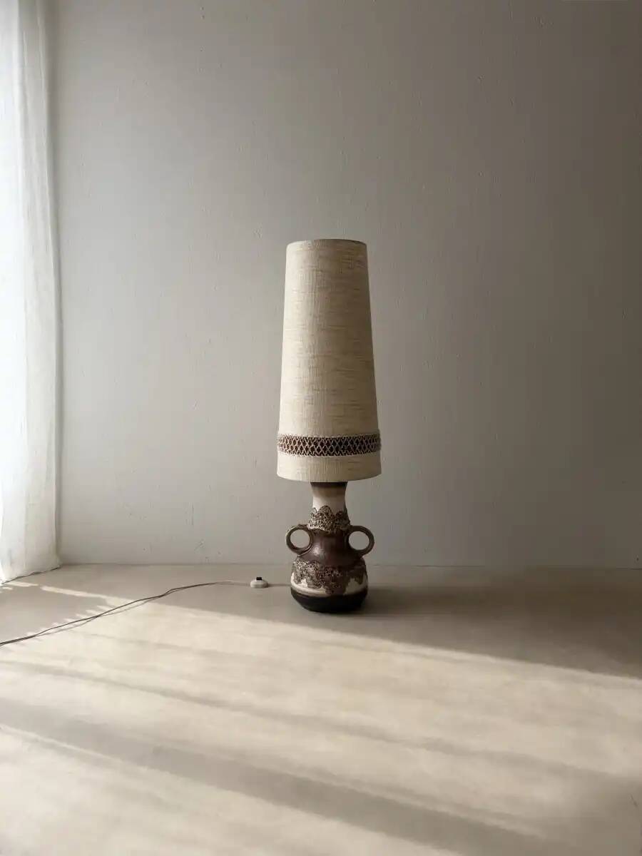 West German Fat Lava table lamp 1970s