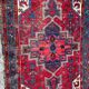 Ancient Persian carpet Hamadan handmade 108x192 cm