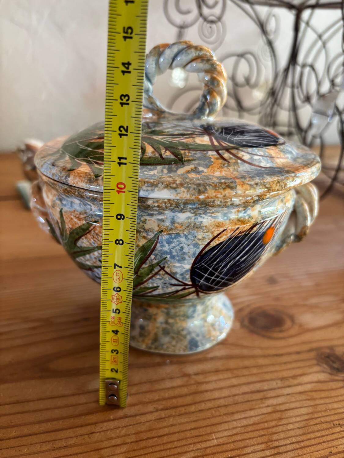 Vintage Vallauris Sugar Bowl / Candy Bowl