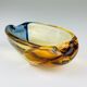 Bohemian Romana Ashtray by Hana Machovska for Mstisov Glassworks, 1960s