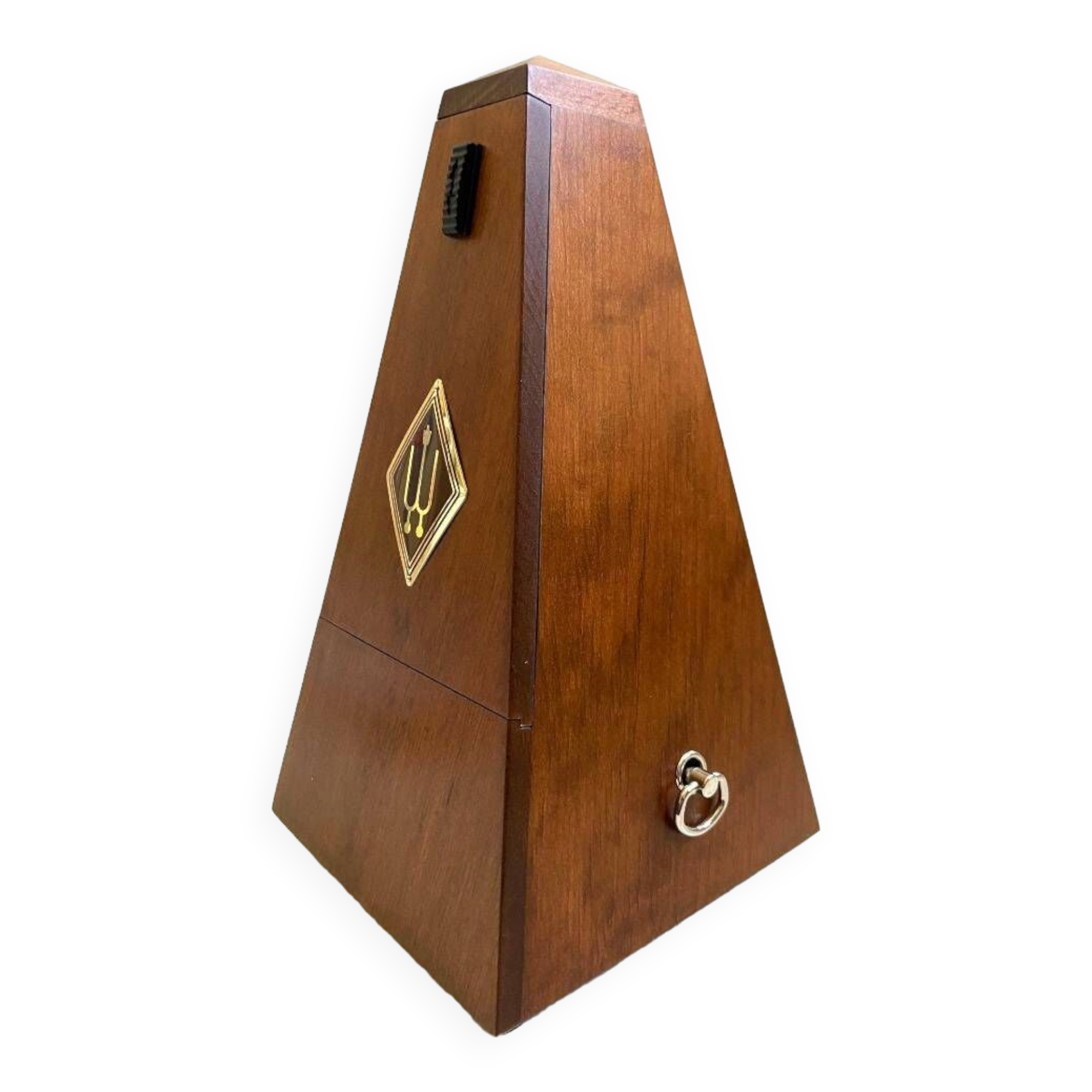 Metronome Music System Maelzel WITTNER 803M Made in W. Germany Walnut Wood