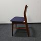 Paire de chaises à manger en teck vintage