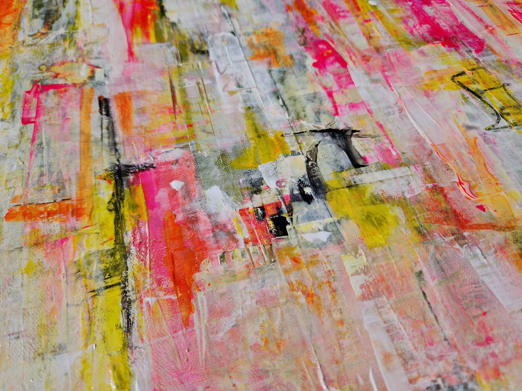 Tableau peinture abstraite