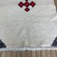 Handmade Beni Ouraine rug, size 100 x 200 cm