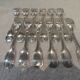 12 silver plated dessert forks by Christofle Vendome, 17.1 cm