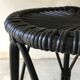 Vintage rattan stool