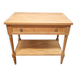 Solid wood console