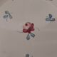 Dessert plates Sarreguemines décor Flowers of Alsace