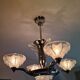 Lustre ezan art deco à 4 bras de lumière
