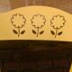 Folding metal garden chairs