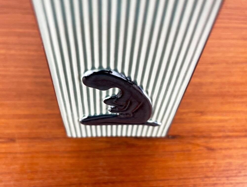 Vase de poterie d'atelier danois Mid-Century de la série You and I par Svend Aage Holm Sørensen pour Søholm, années 1950