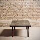 Large rectangular end wood coffee table
