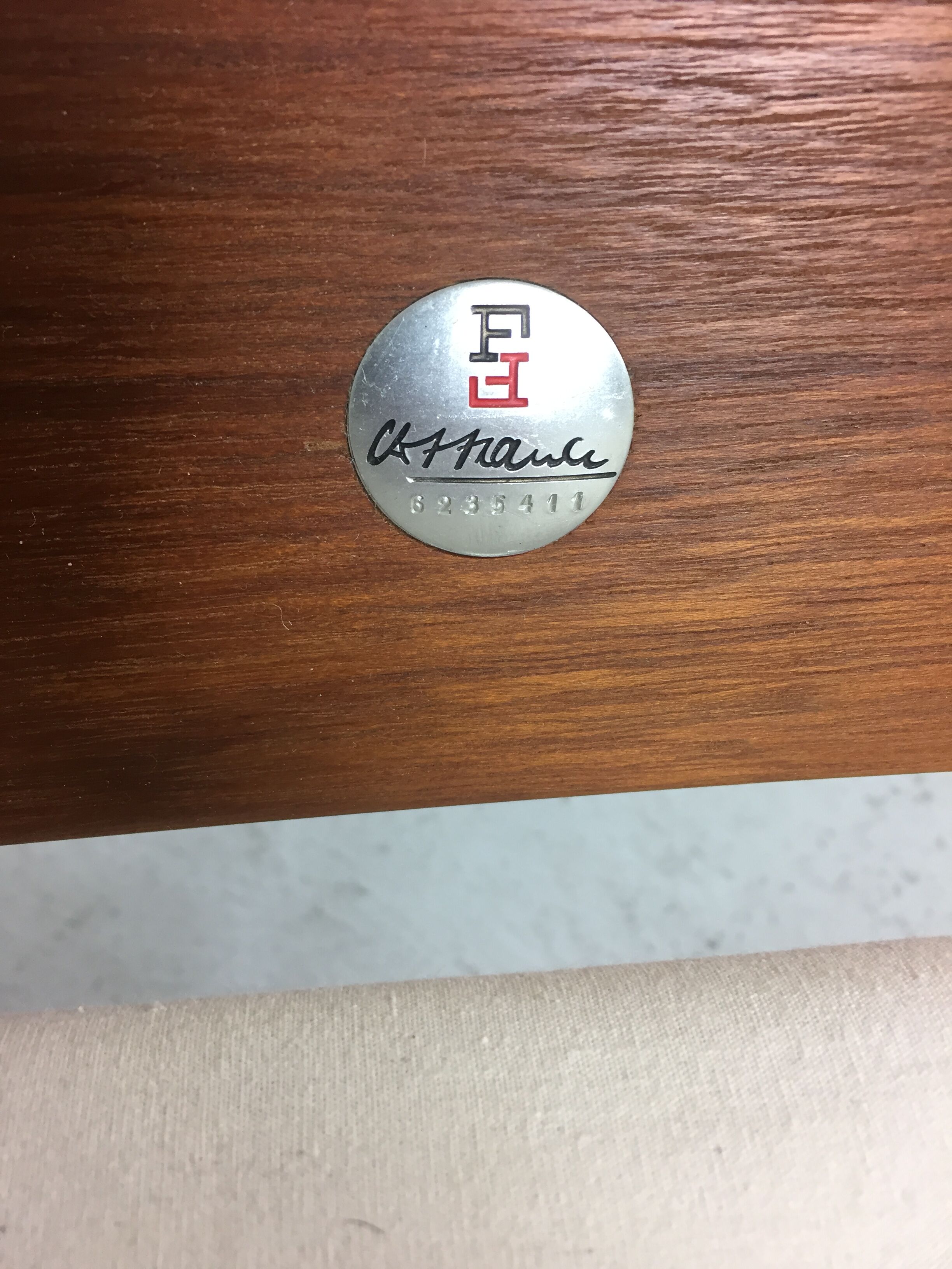 Danish teak easy chair by Ole Wanscher