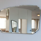 Art Deco oblique mirror 36x66cm