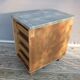 Furniture of haberdashery 4 drawers and zinc