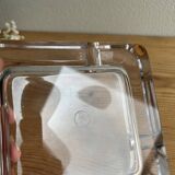 Square crystal ashtray / empty pocket