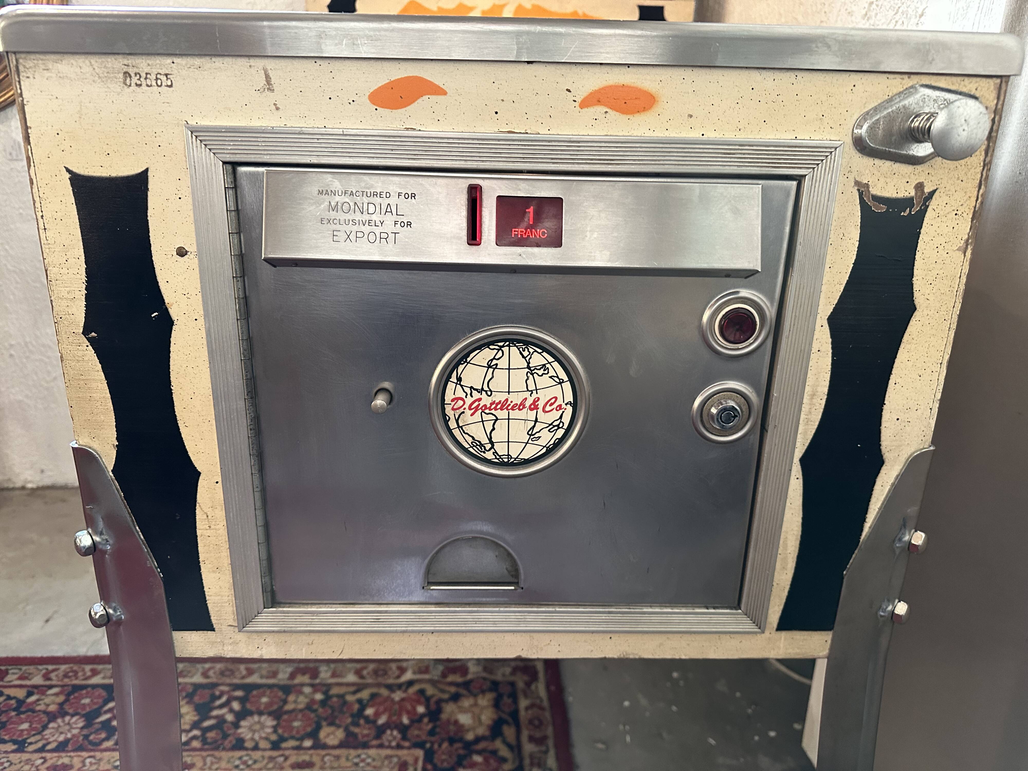 Pinball machine Jungle Queen Gottlieb USA 1977