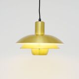 Golden Belux lamp, Denmark, 1970s