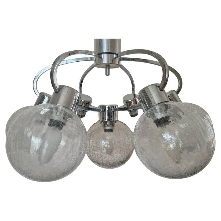 Rare Midcentury FlushMount or Chandelier Galaxy, Germany, 1970s
