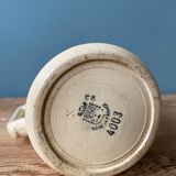 Pitcher 1900 in Earthenware St Amand and Hamage